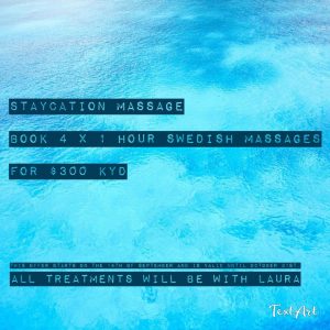 Cayman Staycation Massages Offers
