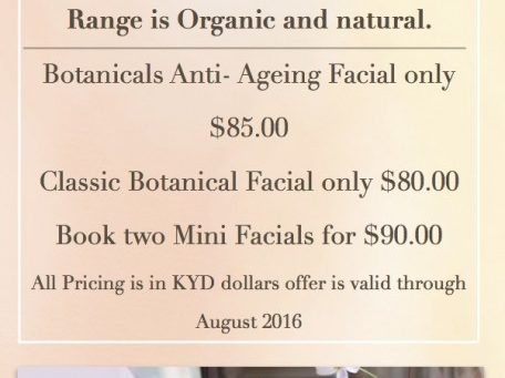 Mobile Facials Cayman Special Offer