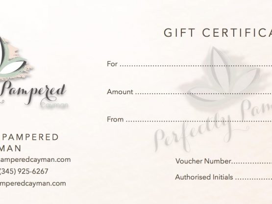 Perfectly Pampered Cayman Gift Certificates