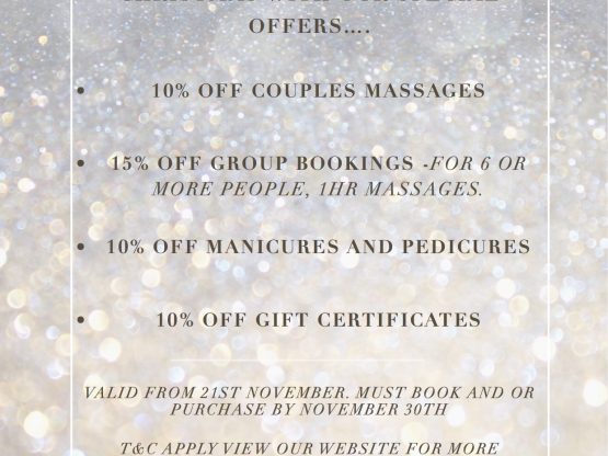 Cayman Christmas Spa Specials