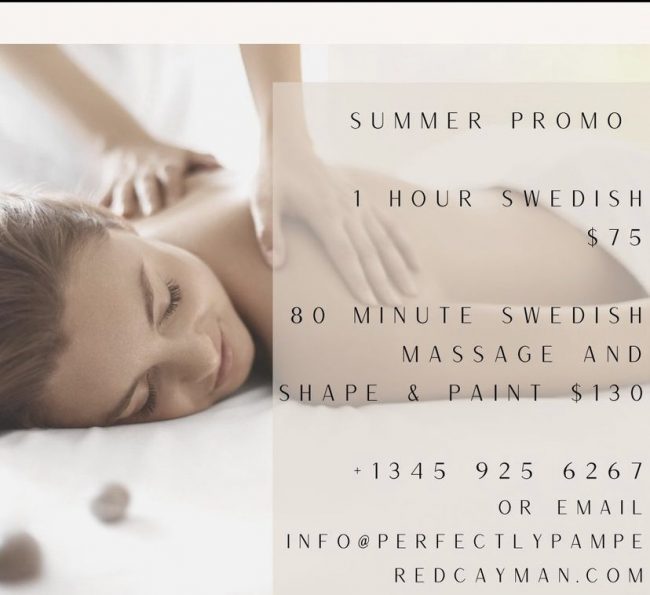 Summer Massage Promo | Grand Cayman