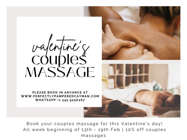 Valentines Couples Massage | Grand Cayman