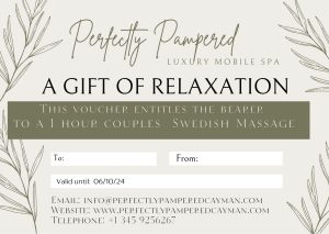 Gift Certificates | Mobile Massage Cayman